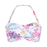 LingaDore Beach Tropic Floral wit/print soft-cup bikinitop