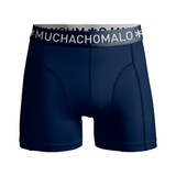 Muchachomalo Basic marine blauw/wit boxershort
