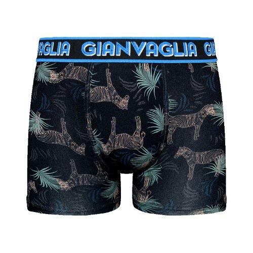 Gianvaglia Zeebra zwart/print boxershort