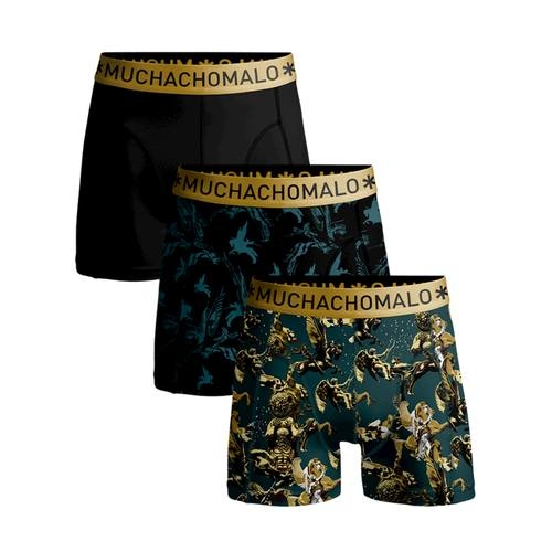 Muchachomalo Statuebattle zwart/groen jongens boxershort
