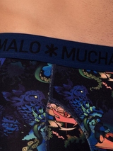 Muchachomalo Ship blauw/print modal boxershort