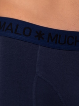 Muchachomalo Basic marine blauw modal boxershort