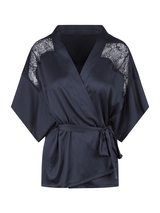 LingaDore Night Dark Snake marine blauw kimono