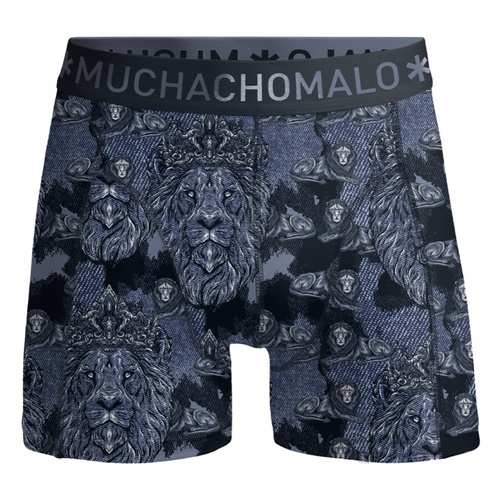 Muchachomalo Lion blauw/print boxershort