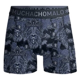 Muchachomalo Lion blauw/print jongens boxershort