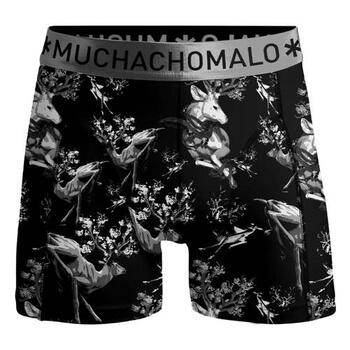 MUCHACHOMALO BOYS DEER Black/print Boxershort [52]