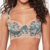 LingaDore  Turquoise & Sand turquoise/print soft-cup bh