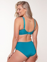 LingaDore Daily Full Coverage Lace turquoise soft-cup bh