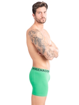 Muchachomalo Light Cotton Solid groen boxershort
