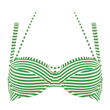Marlies Dekkers Badmode Holi Vintage groen/wit voorgevormde bikinitop