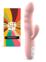 PureVibe BodyRythm pastel roze rabbit vibrator