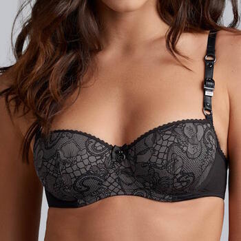 MARLIES DEKKERS LIONESS OF BRITTANY Gray/Black bh