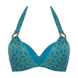 Marlies Dekkers Badmode Oceana blauw/groen push up bikinitop
