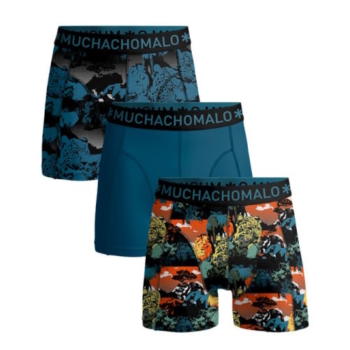 Muchachomalo Africa blauw/multicolor boxershort