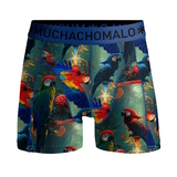 Muchachomalo Papagay blauw/print jongens boxershort