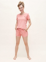 Charlie Choe T- Howdy peach pink pyjamabroek