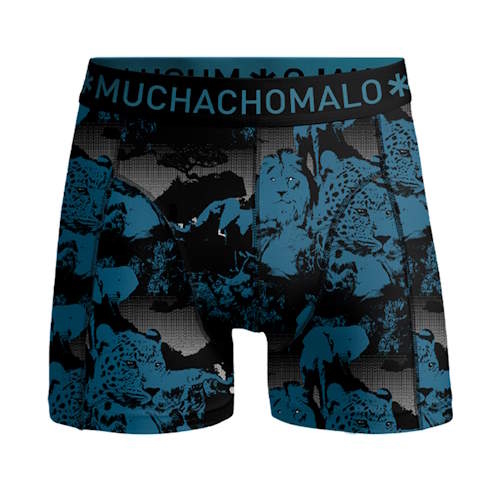 Muchachomalo Africa blauw/print jongens boxershort