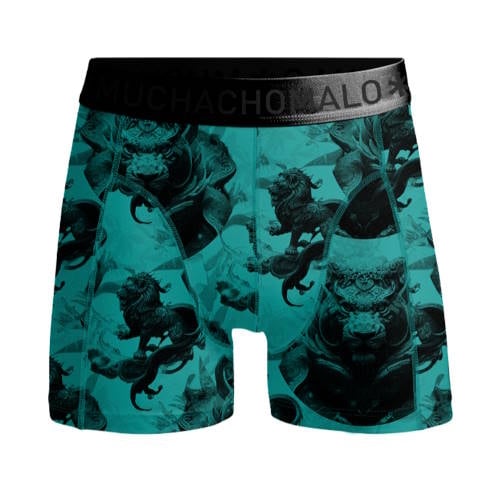 Muchachomalo Lion groen/print jongens boxershort