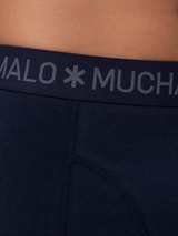 Muchachomalo Basic marine blauw boxershort