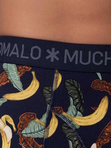 Muchachomalo Bananas marine blauw/print boxershort