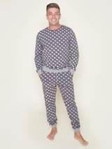 Charlie Choe Limited Edition grijs/print pyjama