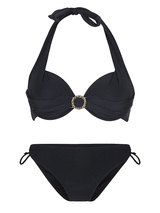 LingaDore Beach Wild Life zwart bikini set