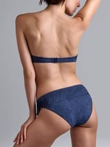 Marlies Dekkers Badmode Alabama Swing blauw voorgevormde bikinitop