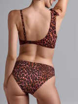 Marlies Dekkers Badmode Jungle Diva bruin/print voorgevormde bikinitop