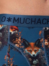 Muchachomalo Foxtrot blauw/print modal boxershort